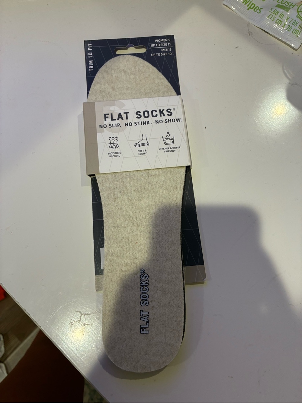 No-Show Insoles - Light Gray